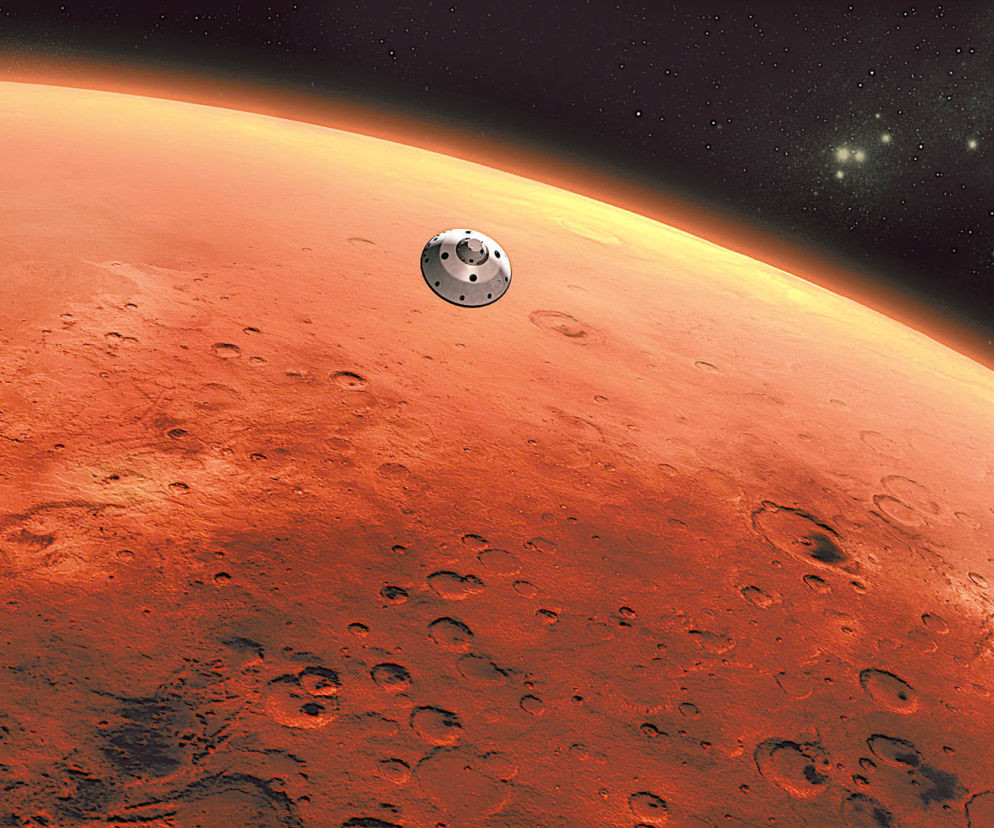 Łazik Curiosity jest na Marsie