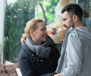 Przyjaciółki 5 sezon odc. 57. Maciek (Krzysztof Wach), Anka (Magdalena Stużyńska)