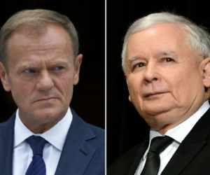 Kaczyński ucieka Tuskowi