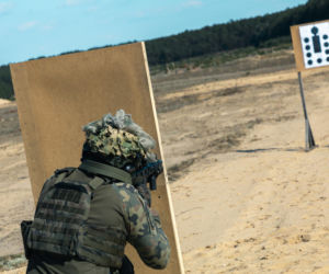 Strzelnica w Nietoperku po modernizacji. Nowe możliwości szkoleniowe