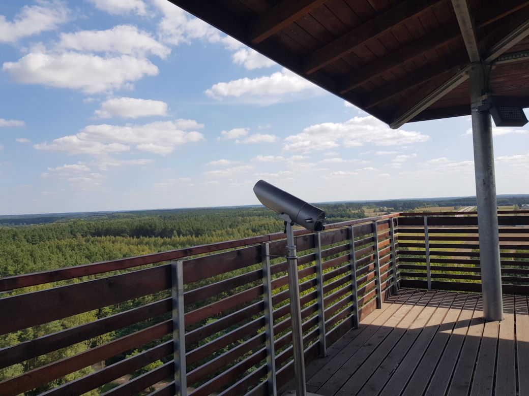 Wieża widokowa w Uhowie. To najwyższa wieża na Podlasiu [ZDJĘCIA]