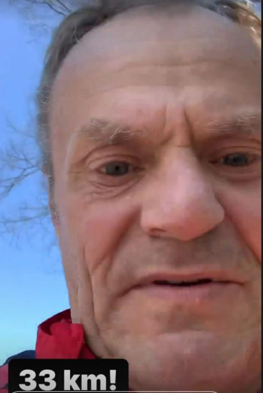 Wielkie dokonanie Tuska! Przebiegł maraton na urodziny 