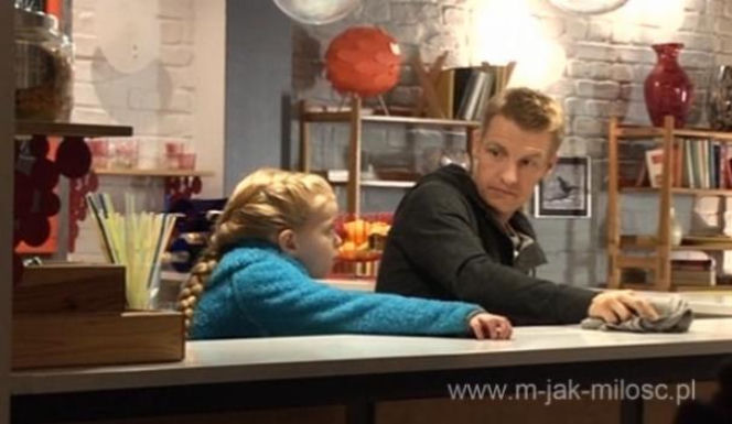 M jak miłość. Basia (Gabriela Raczyńska), Paweł Zduński (Rafał Mroczek)