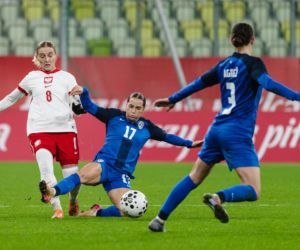 Polska - Słowenia: Najwierniejsi kibice wspierali reprezentację Polski kobiet. Dużo zdjęć z Gdańska