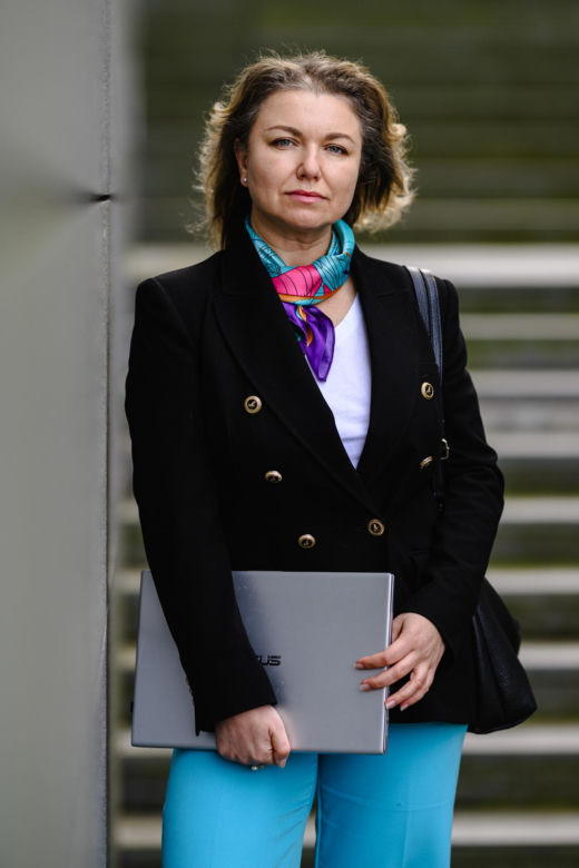 Z korporacji przesiadła się do taksówki