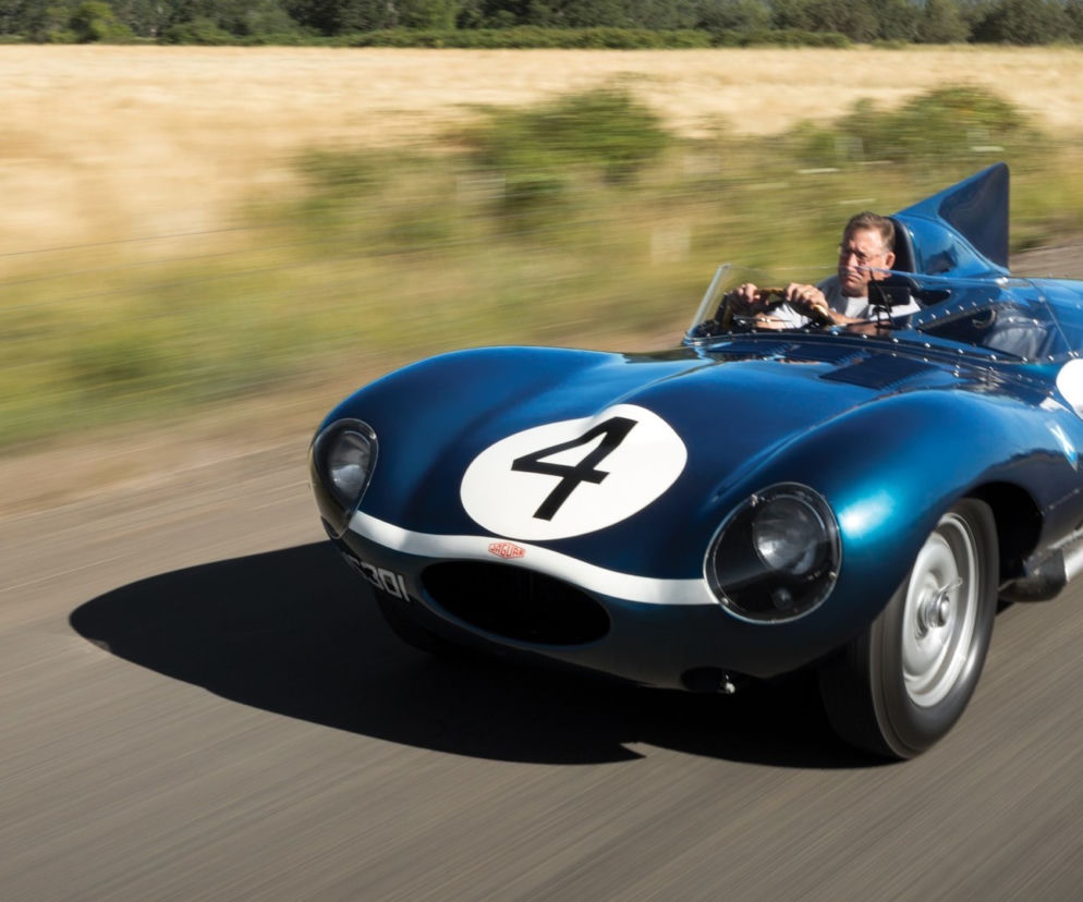 Jaguar D-Type, zwycięzca wyścigu 24h Le Mans z 1956 roku