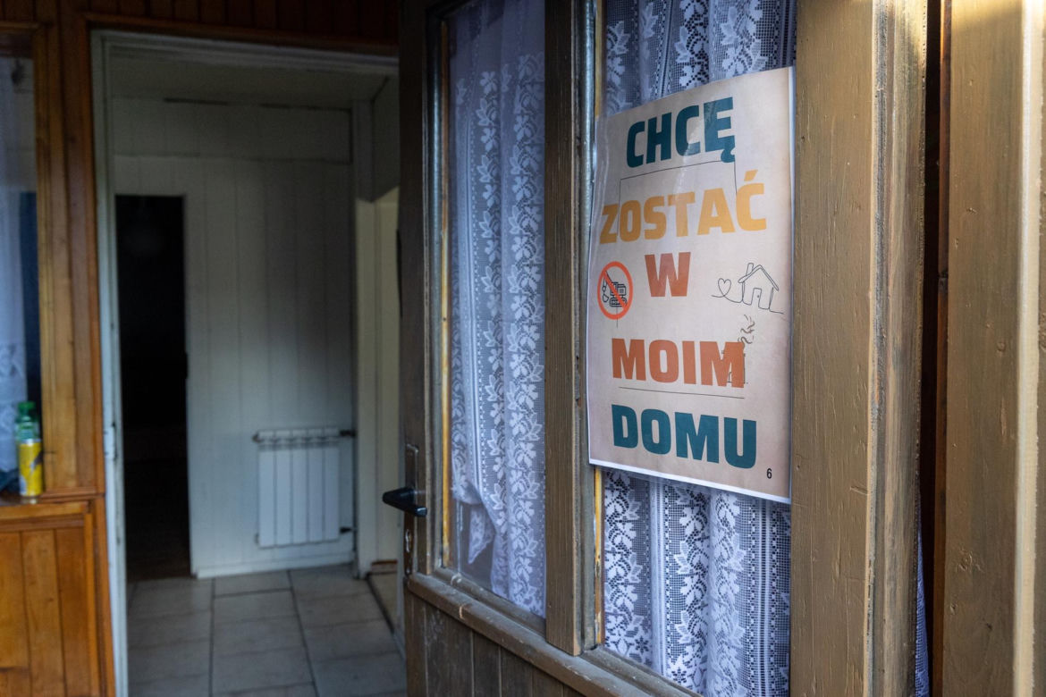 Blokada eksmisji na Osiedlu Maltańskim