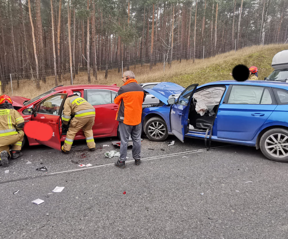 Wypadek w Stryszku pod Bydgoszczą [ZDJĘCIA]
