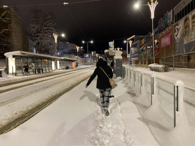 Zima w Olsztynie - 31 grudnia 2025