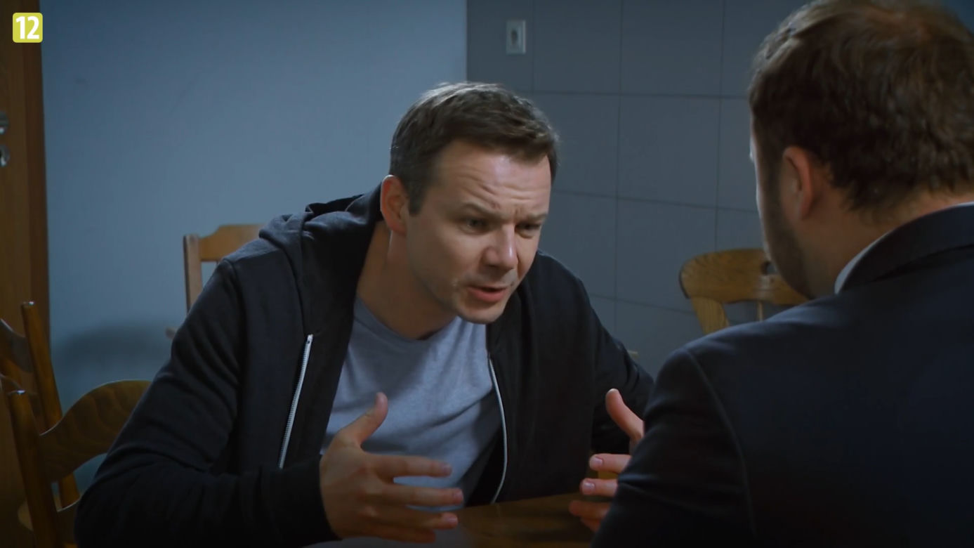 Barwy szczęścia, odc. 2655: Klemens (Sebastian Perdek), Bruno (Lesław Żurek)