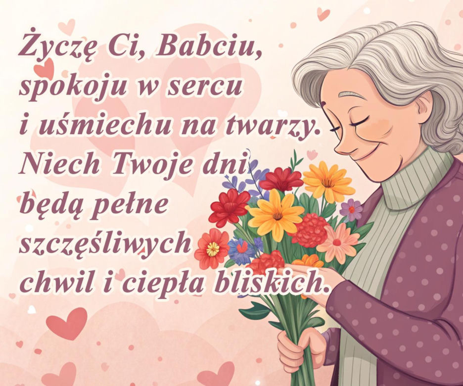 Życzenia na Dzień Babci