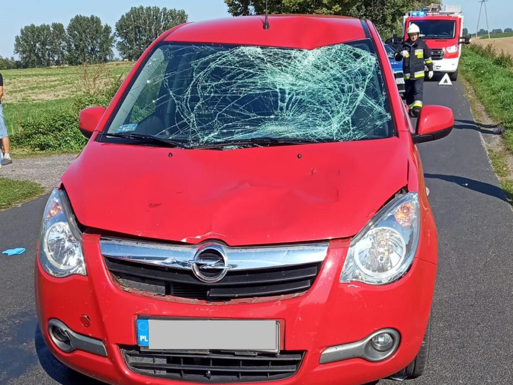 Poważny wypadek w powiecie radziejowskim. Śmigłowiec LPR w akcji