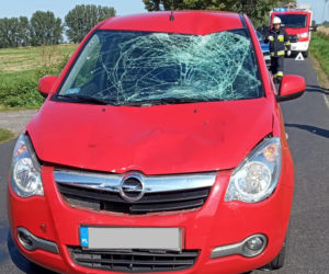 Poważny wypadek w powiecie radziejowskim. Śmigłowiec LPR w akcji