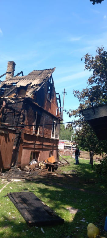 Rodzina z Topolan odbudowuje dom po pożarze