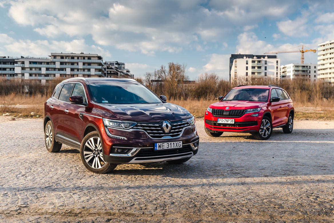 Renault Koleos 2.0 dCi 190 KM X-Tronic 4x4 Initiale Paris vs. Skoda Kodiaq 2.0 TDI 190 KM DSG7 4x4 Sportline