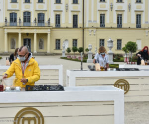 MasterChef w Białymstoku. Uczestnicy gotowali w Ogrodach Branickich [ZDJĘCIA]