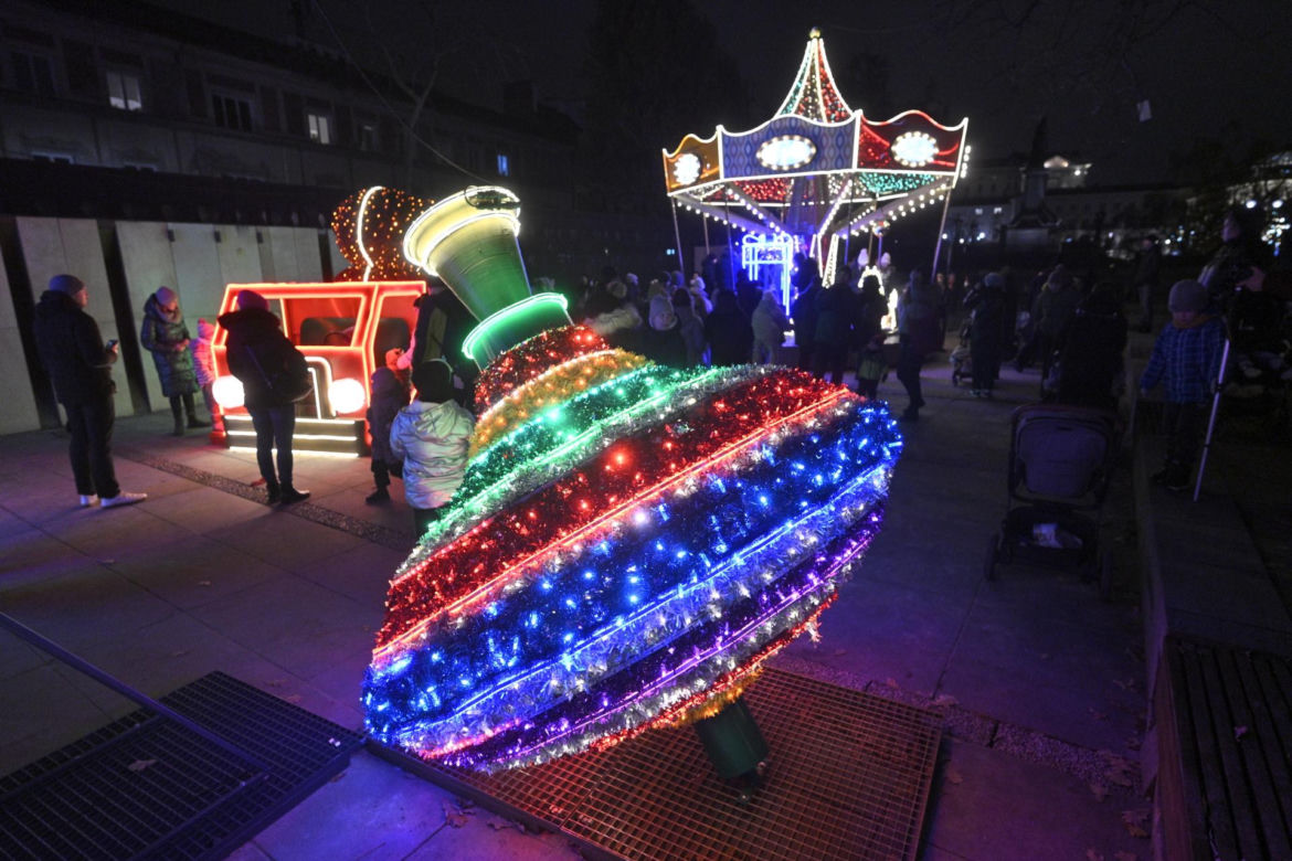 Iluminacja w Warszawie