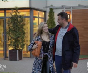 Na dobre i na złe. Piotr Gawryło (Marek Bukowski), Hana Goldberg (Kamilla Baar)