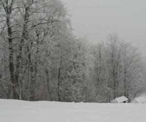 Majestatycznie, zimowo, jak w bajkowej Narnii. Tak Nowy Rok wita Święty Krzyż