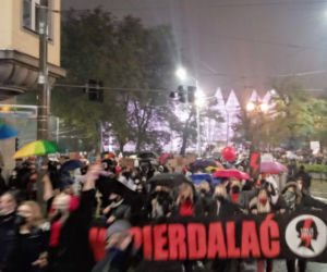 Protest kobiet w Szczecinie - 30.10.2020