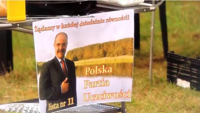Ranczo 8 sezon odc. 101. Polska Partia Uczciwości - spot wyborczy