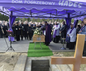 Pogrzeb Pawła Królikowskiego Powązki Wojskowe 