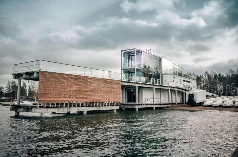Centrum sportow, Dżus Architekci
