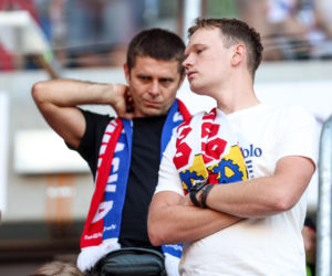Górnik Zabrze - Ferencvaros: Zdjęcia kibiców z meczu 3. rundy eliminacji Ligi Europy