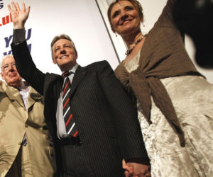 Premier Irlandii z żoną Iris 