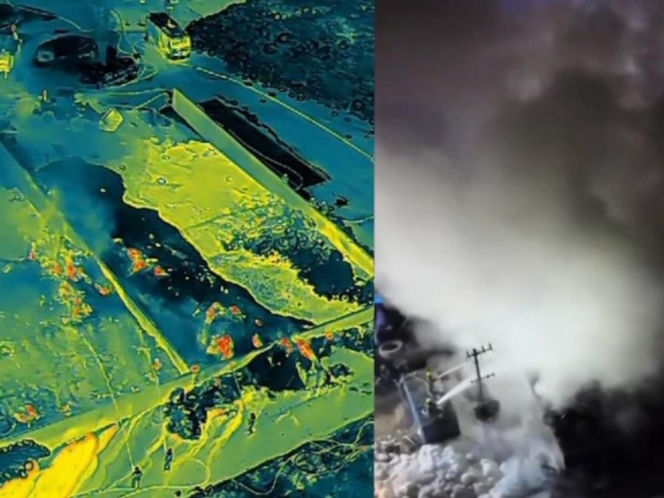 Pożar w zakładzie utylizacji opon w Rożentalu