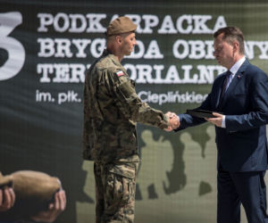 Podkarpaccy terytorialsi przysięgali w Nowej Dębie [ZDJĘCIA]