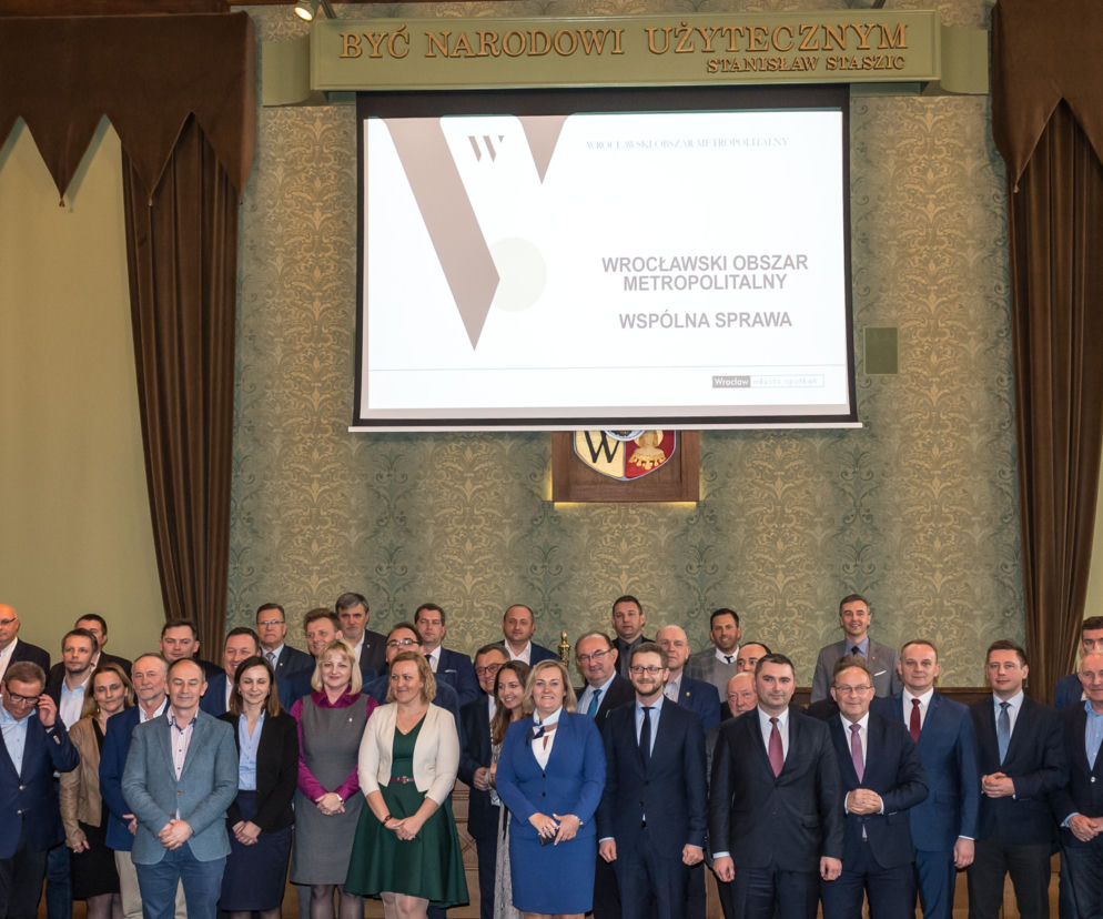 Wrocławski obszar metropolitarny zadba o region.