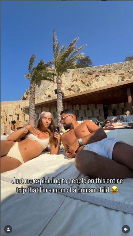 Sandra Kubicka wypoczywa na Mykonos