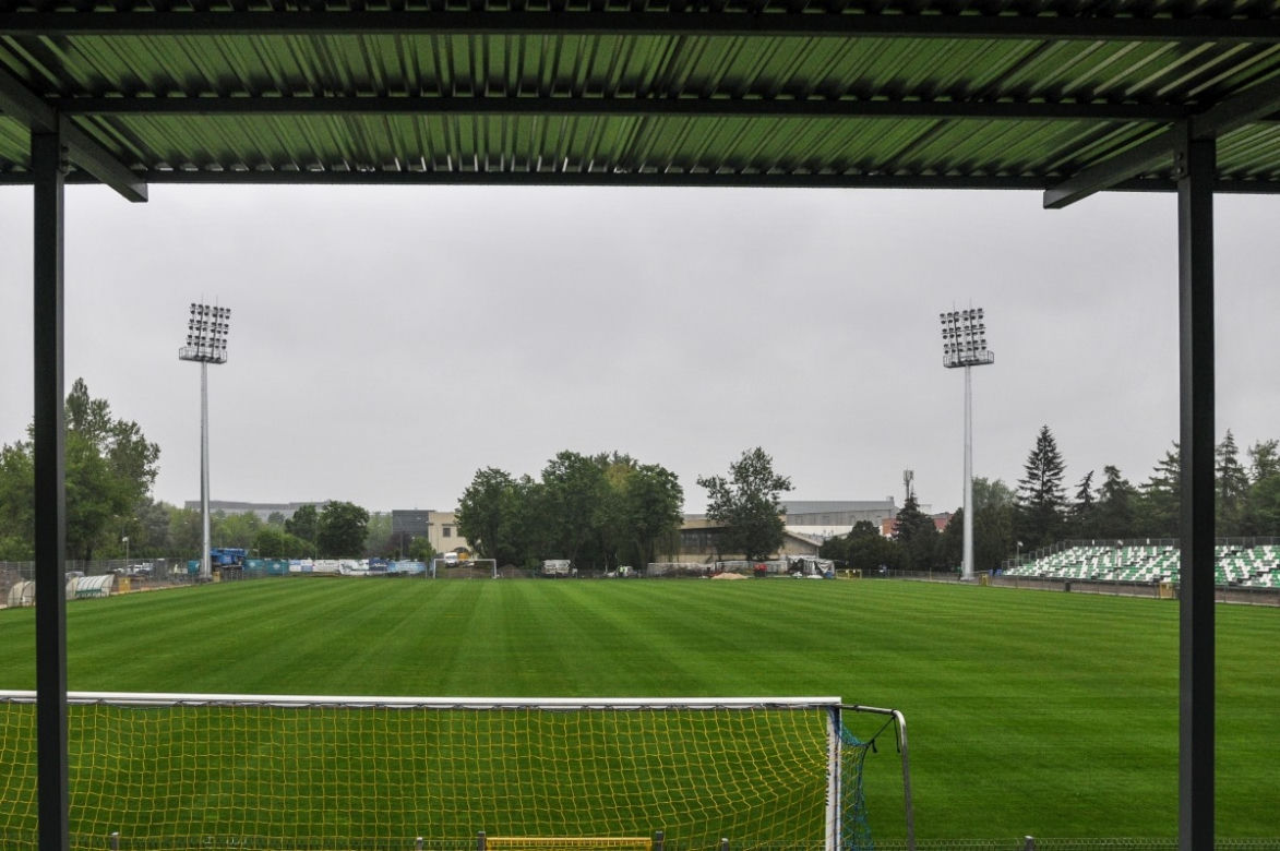 Jupitery stanęły na stadionie Warty Poznań