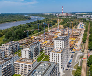 Bulwary Praskie przy ul. Jagiellońskiej w Warszawie