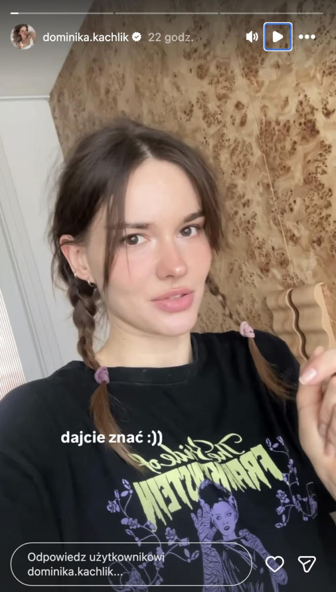 M jak miłość. Dominika Kachlik