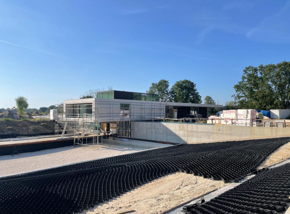 Budowa willi Underpass