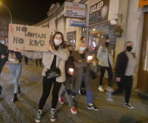 Protest kobiet w Przemyślu 