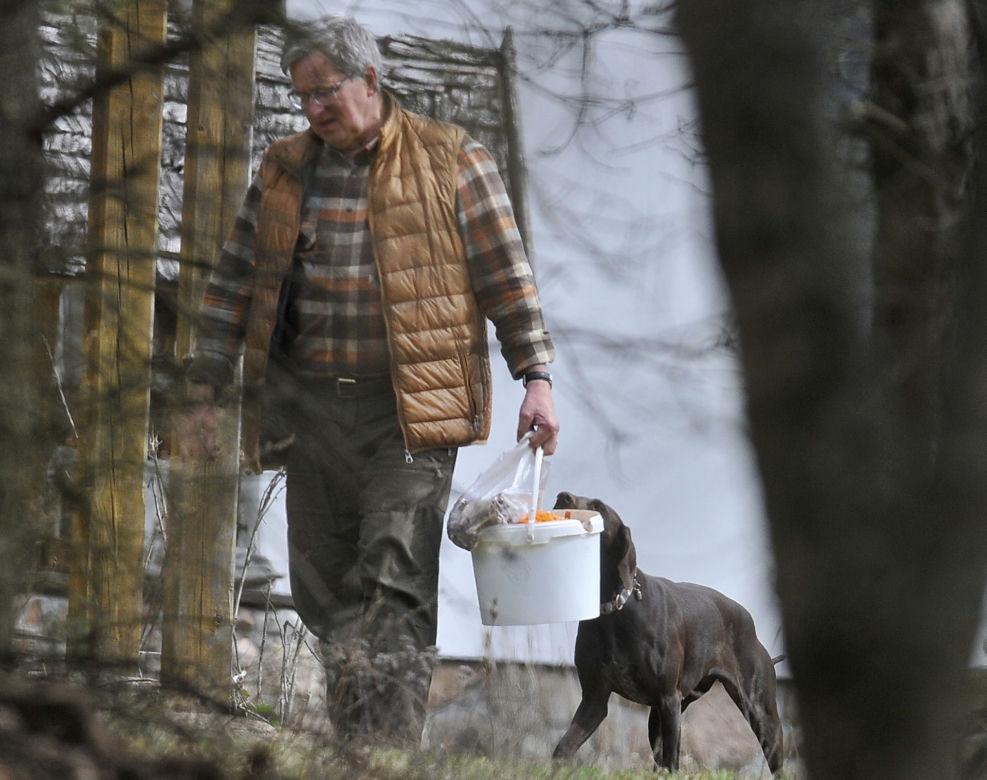 Bronisław Komorowski z małżonką. Ogrodnicze święta prezydenta