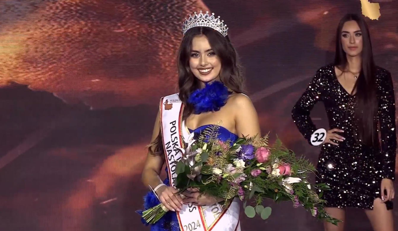 Najpiękniejsza w Polsce. To ona zdobyła tytuł Polska Miss Nastolatek 2024 