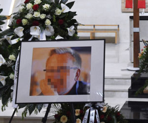 Ostatnie pożegnanie Tomasza, który zginął rozjechany przez szaleńca pod Tarczynem