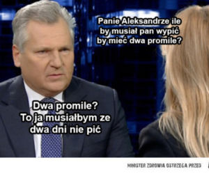 Aleksander Kwaśniewski - najlepsze MEMY