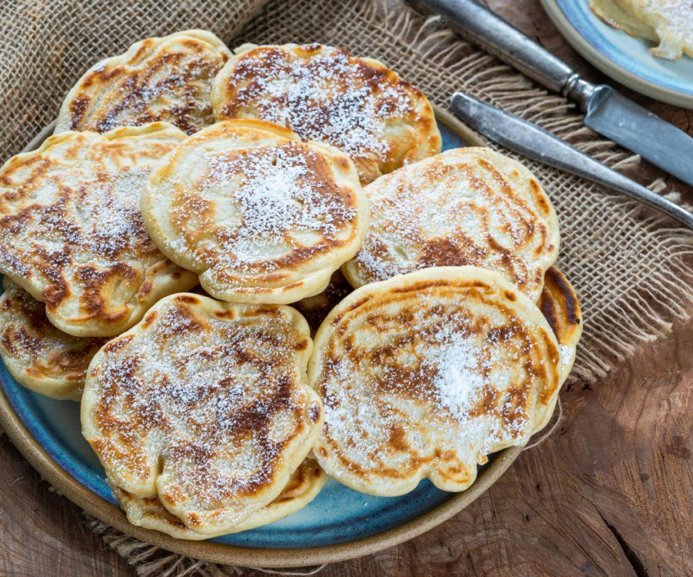 racuchy gryczane z jabłkami