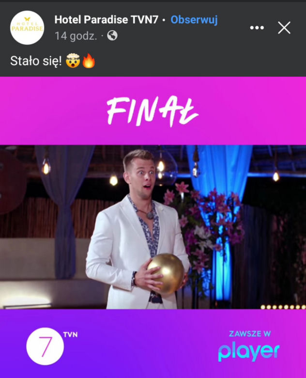 Finał "Hotel Paradise 4” Sara rzuciła kulą i wygrała duże pieniądze