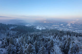Królowa śniegu w woj. śląskim. To najmroźniejsze miasto Beskidów