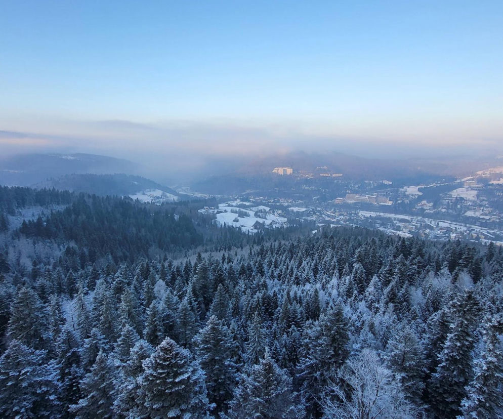 Królowa śniegu w woj. śląskim. To najmroźniejsze miasto Beskidów