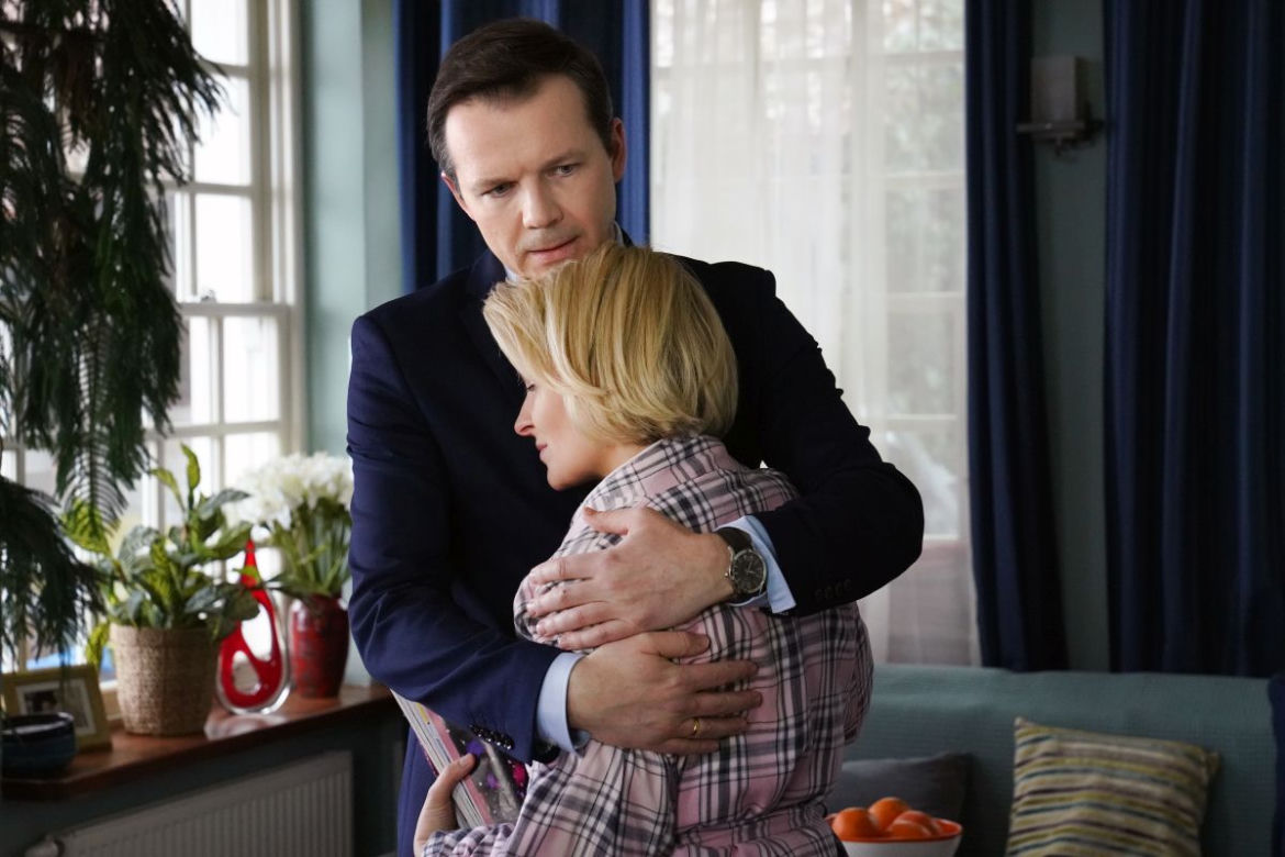 Barwy szczęścia. Bruno (Lesław Żurek), Bożena (Marieta Żukowska)