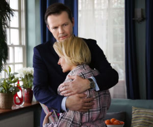 Barwy szczęścia. Bruno (Lesław Żurek), Bożena (Marieta Żukowska)