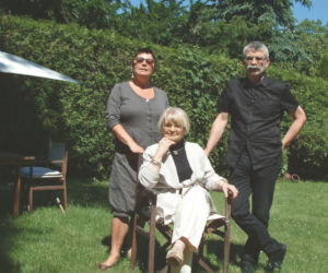 Jadwiga Grabowska-Hawrylak z córką Katarzyną Hawrylak-Brzezowską i synem Maciejem Hawrylakiem 