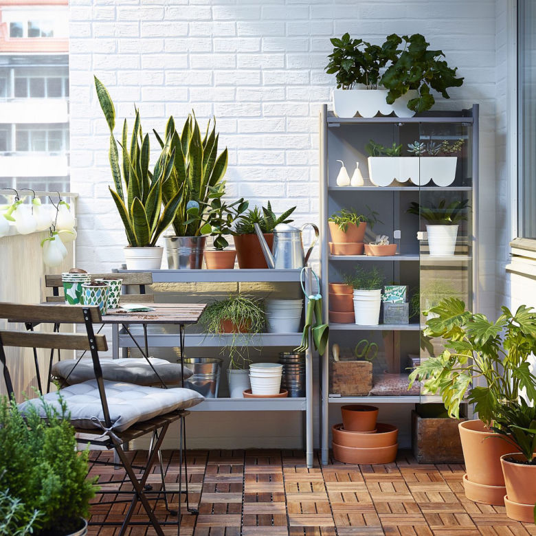 Balkon magiczny i praktyczny IKEA